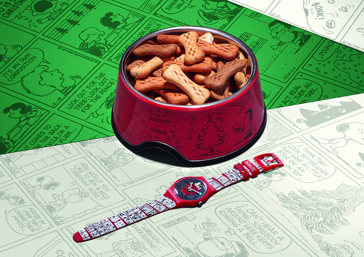 Swatch X Peanuts聖誕特別版，NT4,750