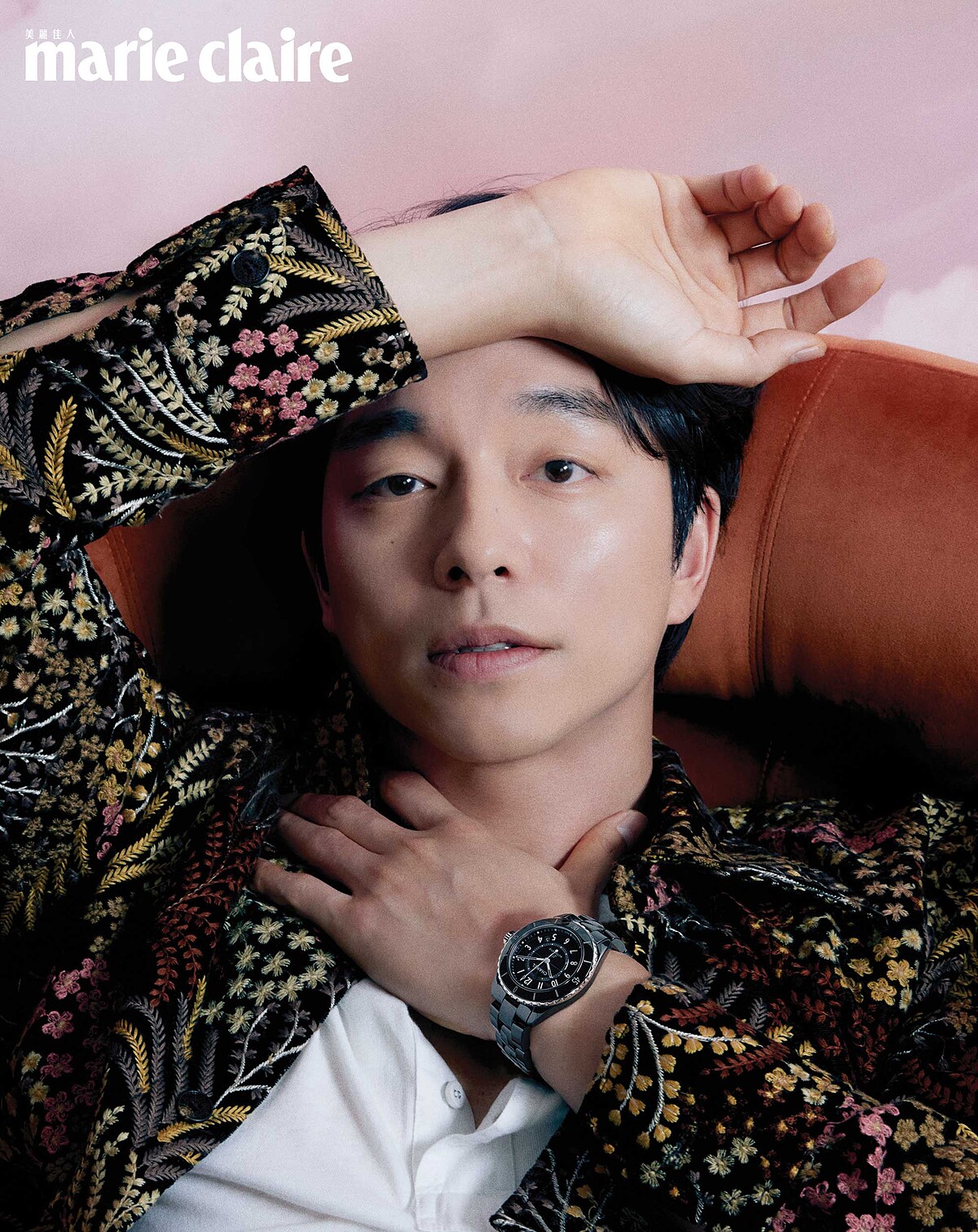 黑色高抗磨陶瓷及精鋼錶殼、黑色漆面錶盤，搭載 Caliber 12.1 自動上鍊機械機芯 J12 腕錶，CHANEL。 