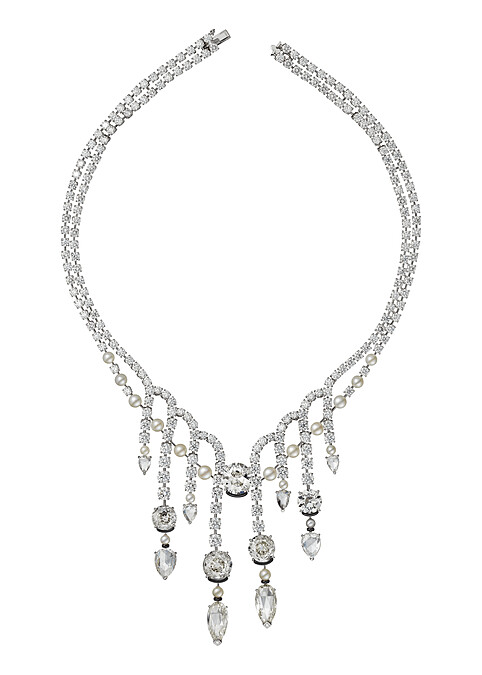 EVANESCENCE鑽石與珍珠項鍊