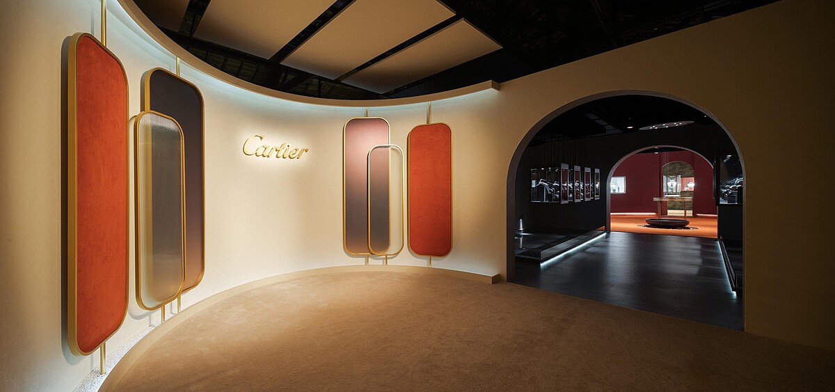 2021 卡地亞頂級珠寶展-展覽空間