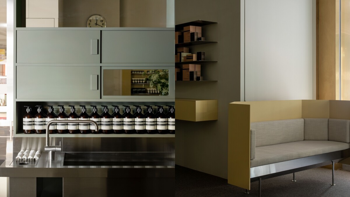 Aesop 2021年Sogo天母新店鋪。