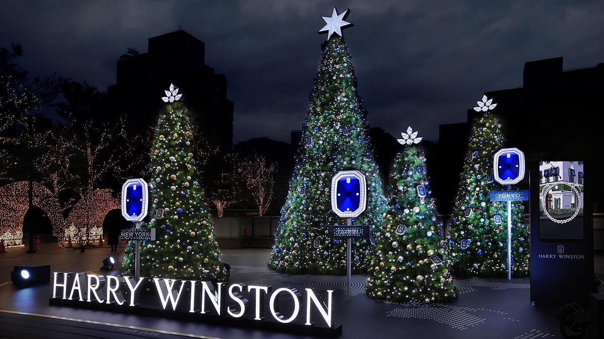 2021絕美聖誕打卡點+1！海瑞溫斯頓聖誕樹裝置藝術地點與展出時間