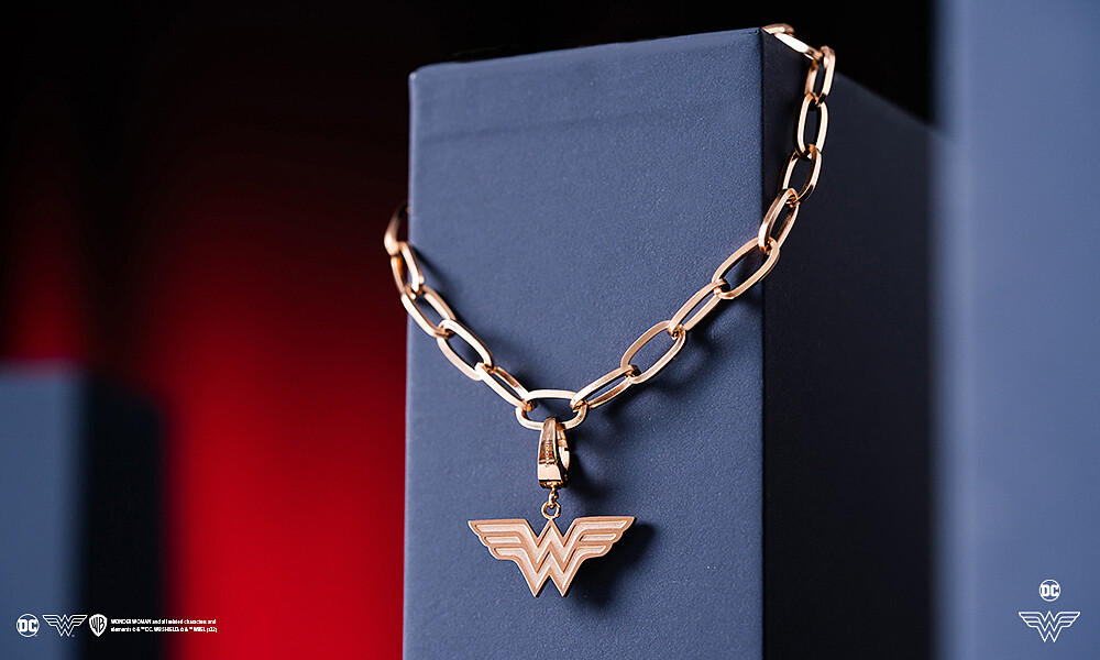 神力女超人西德鋼手鍊-女款玫金,NT1,280