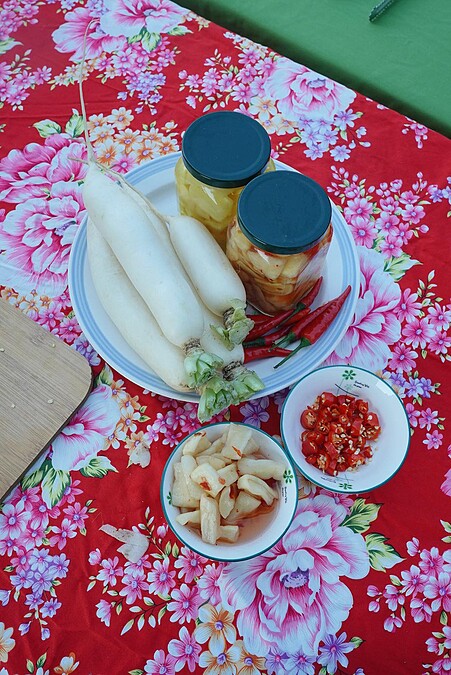 也可預約醃製蘿蔔行程。