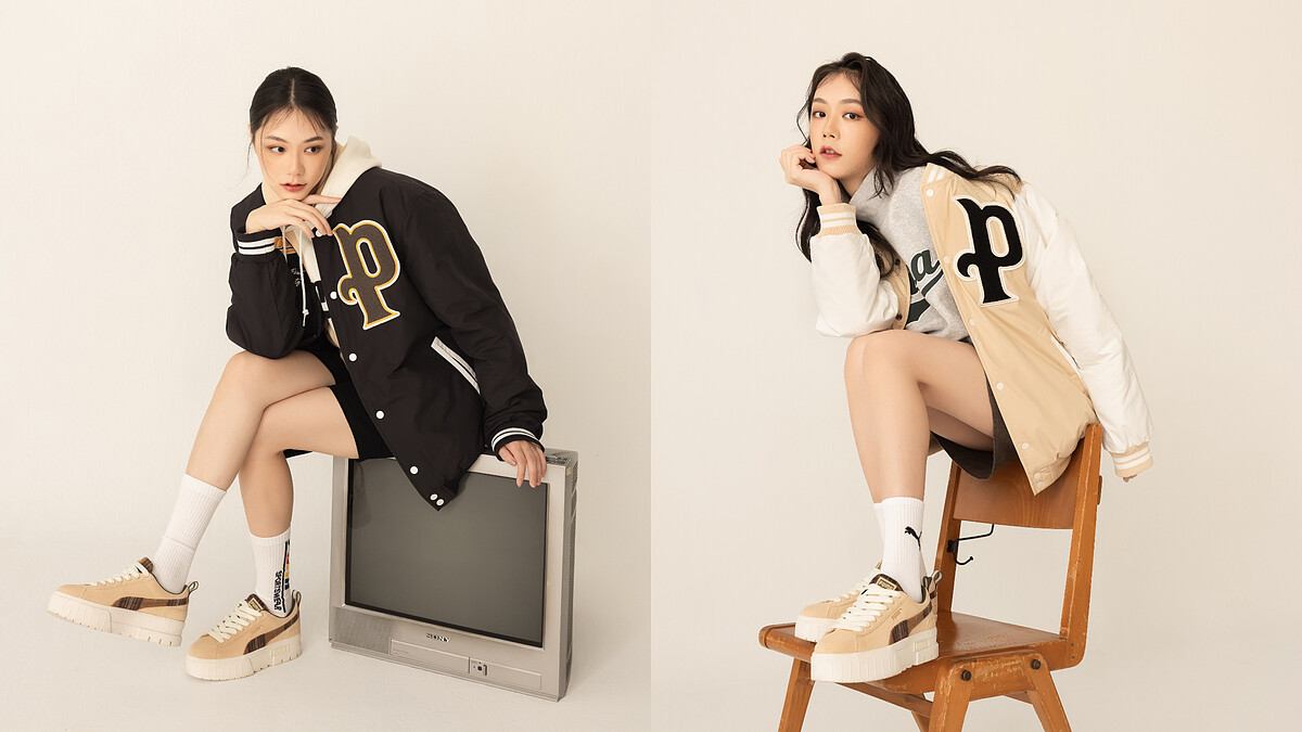 Back to School！連呸姐也跟全球一起瘋的80年代美式校園運動風，最能GET到所有重點的PUMA TEAM系列，絕對是妹子們的經典必收代表！ 