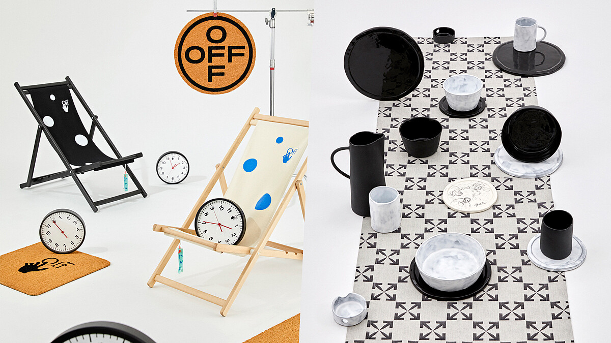 第二波 Off-White 「HOME」家居系列，台北微風南山於12月7日限量開賣