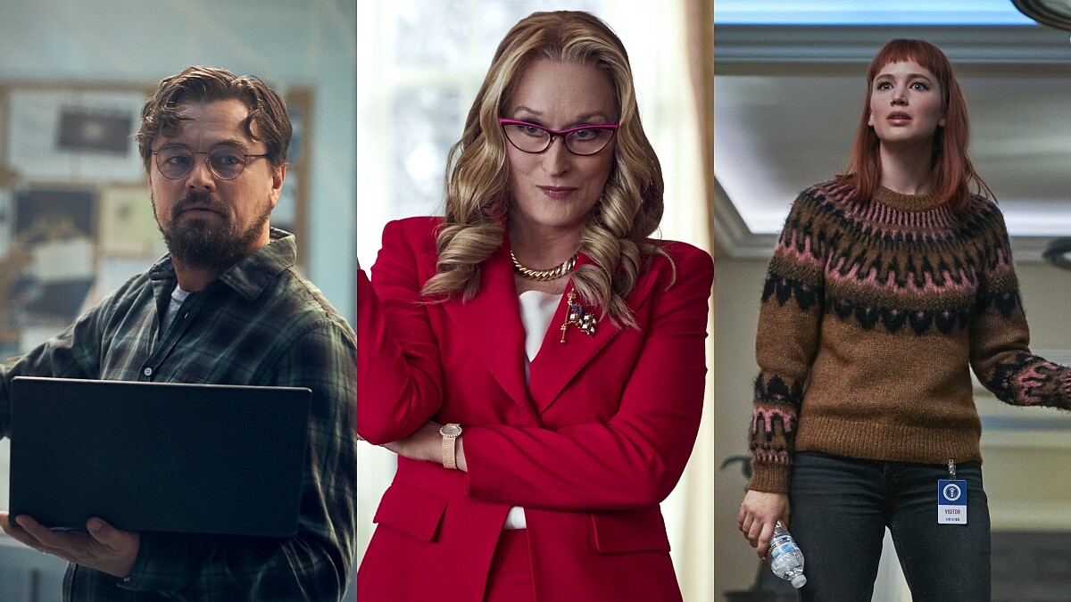 全球專訪Netflix《千萬別抬頭》李奧納多、珍妮佛勞倫斯、梅姨尬聊「彗星撞地球」世界末日6大荒唐笑點