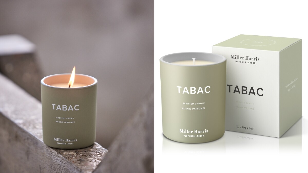 Miller Harris巴黎菸草TABAC香氛蠟燭,NT2,200