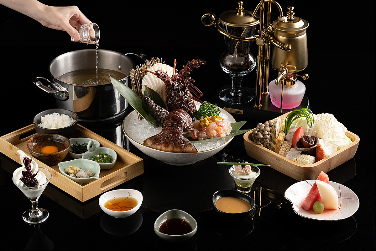 可將中村酒造的「沐明清酒」加入鍋底中。