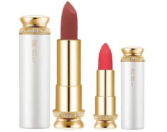 su:m37&deg;甦秘2021雙12耀眼女神美唇組(金萃極緻柔霧唇膏色號任選+金萃極緻柔霧唇膏輕巧版(贈送色號依櫃檯而定)，特價NT990(價值NT1,560)。