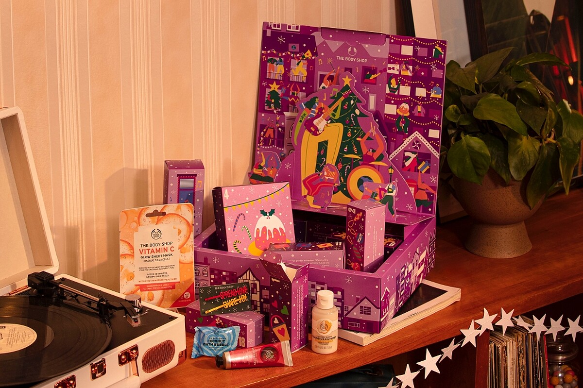 The Body Shop 2021聖誕派對倒數月曆-夢幻紫,NT3,900