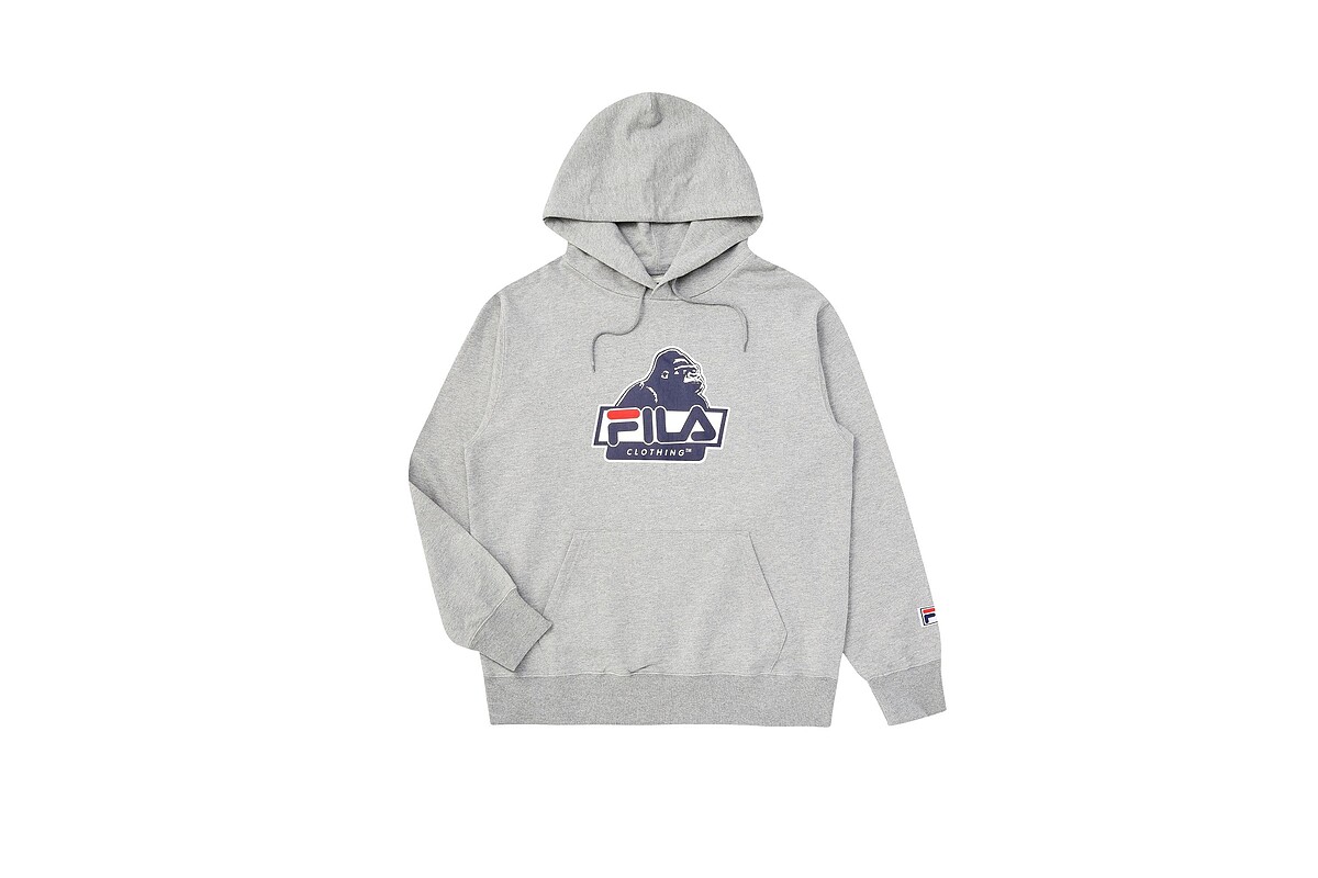 XLARGE X Fila聯名系列連帽TEE，NT3,980