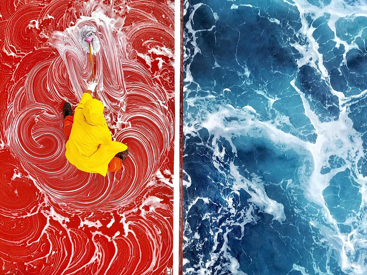 第二名：討海顏色(Colors of Life)，緬甸Zay Yar Lin攝 (1)