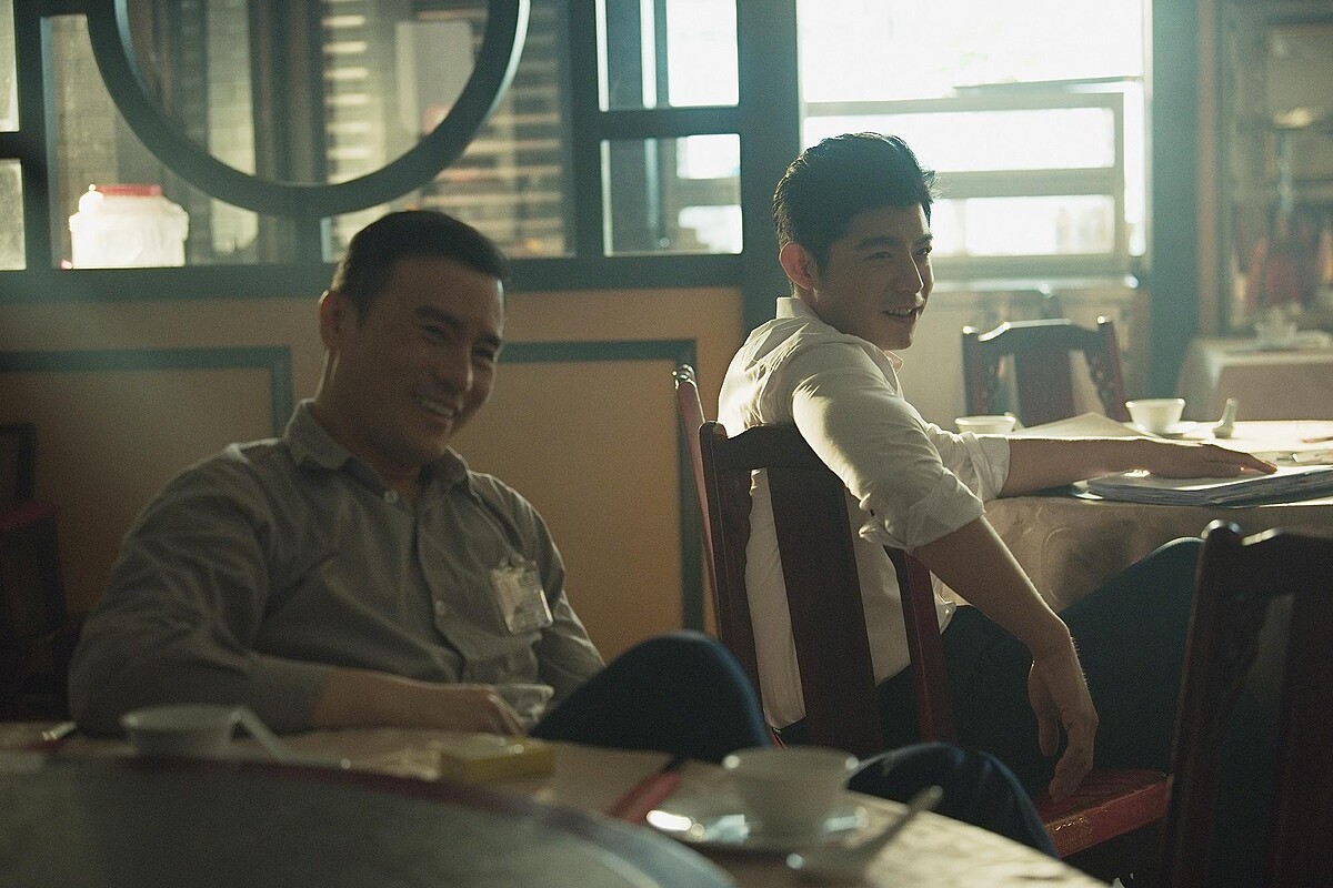 ▲王柏傑和李銘忠有不少對手戲。（圖／Disney+ 提供）