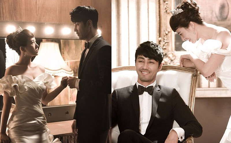 市政廳 金宣兒車勝元唯美婚紗照片