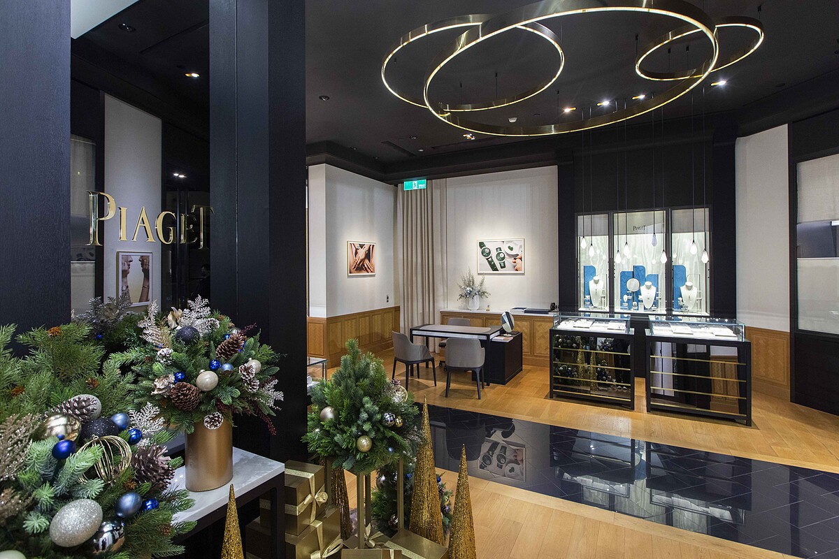 《節慶盛季》伯爵Holiday Season珠寶暨腕錶鑑賞會 空景照