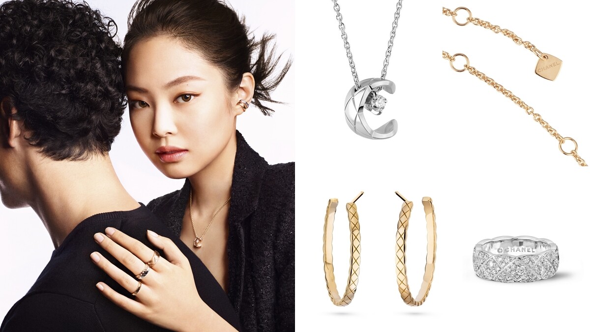 Jennie為香奈兒Coco Crush拍攝形象廣告,搶先試戴2022年新品!