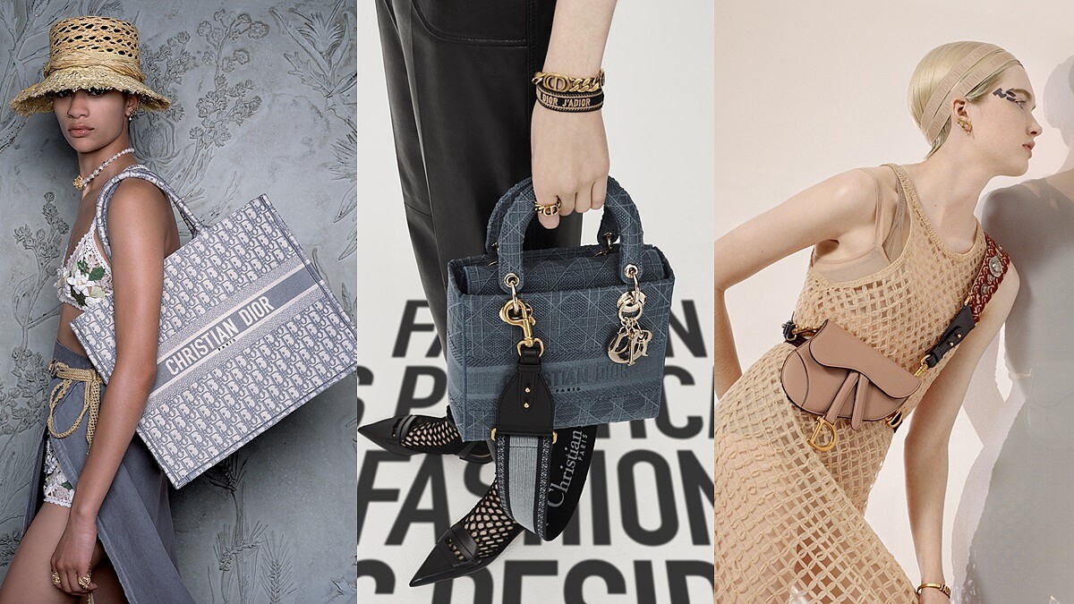 Dior Saddle、Book Tote到最新Micro Bag，一定要認識的5大經典包帶你看｜時尚小學堂
