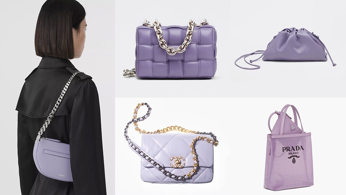 Pantone 2022年度色長春花藍包包推薦！Chanel、BV、Prada、Burberry…開運包選它準沒錯