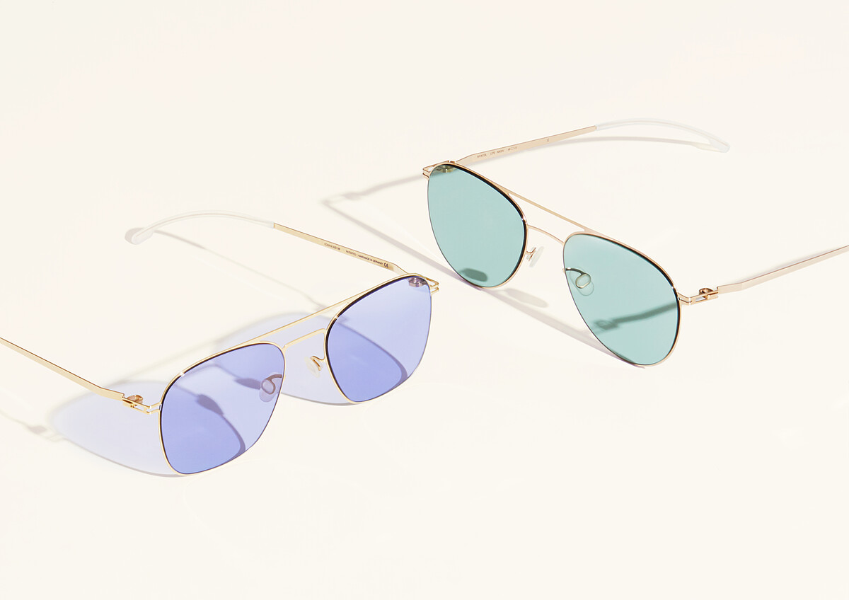 左，CLAAS飛行員墨鏡、右，NIKEN飛行員墨鏡