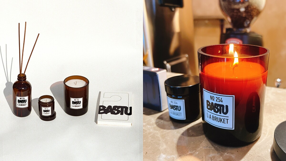 雪松木蠟燭好溫暖！L:A BRUKET把瑞典桑拿變成Bastu居家香氛系列