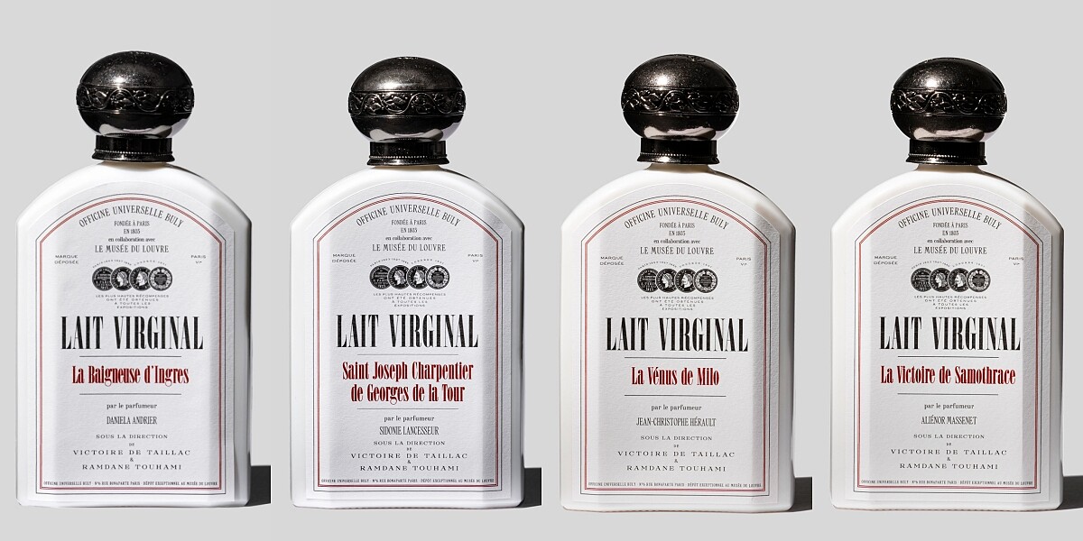 Buly 1803香氛身體按摩油羅浮宮系列(大宮女/米羅的維納斯/木匠聖若瑟/薩莫色雷斯的勝利女神)190ml， NT2,000