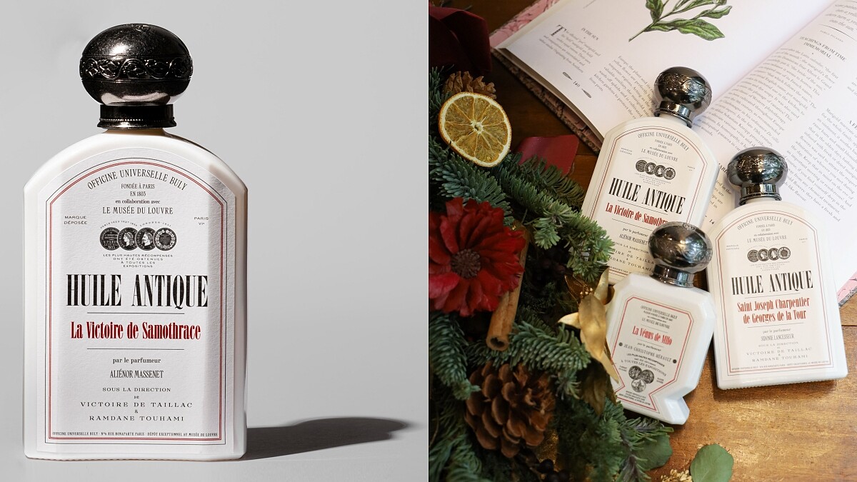 法國香氛Buly 1803羅浮宮香氛系列回歸！把博物館「名畫」變成身體乳與按摩油