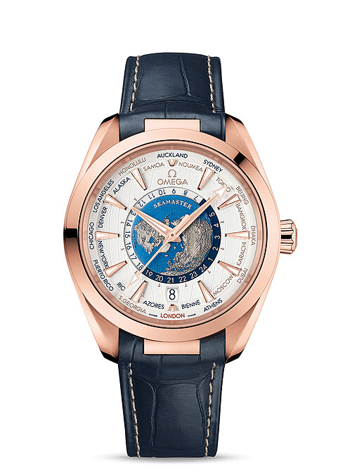 歐米茄_世界時區手錶