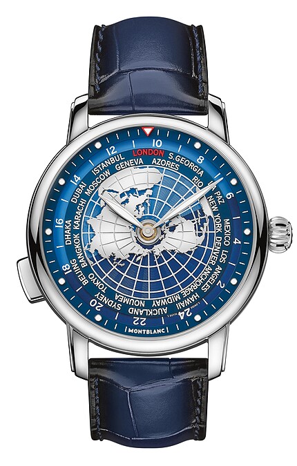 萬寶龍_世界時區手錶