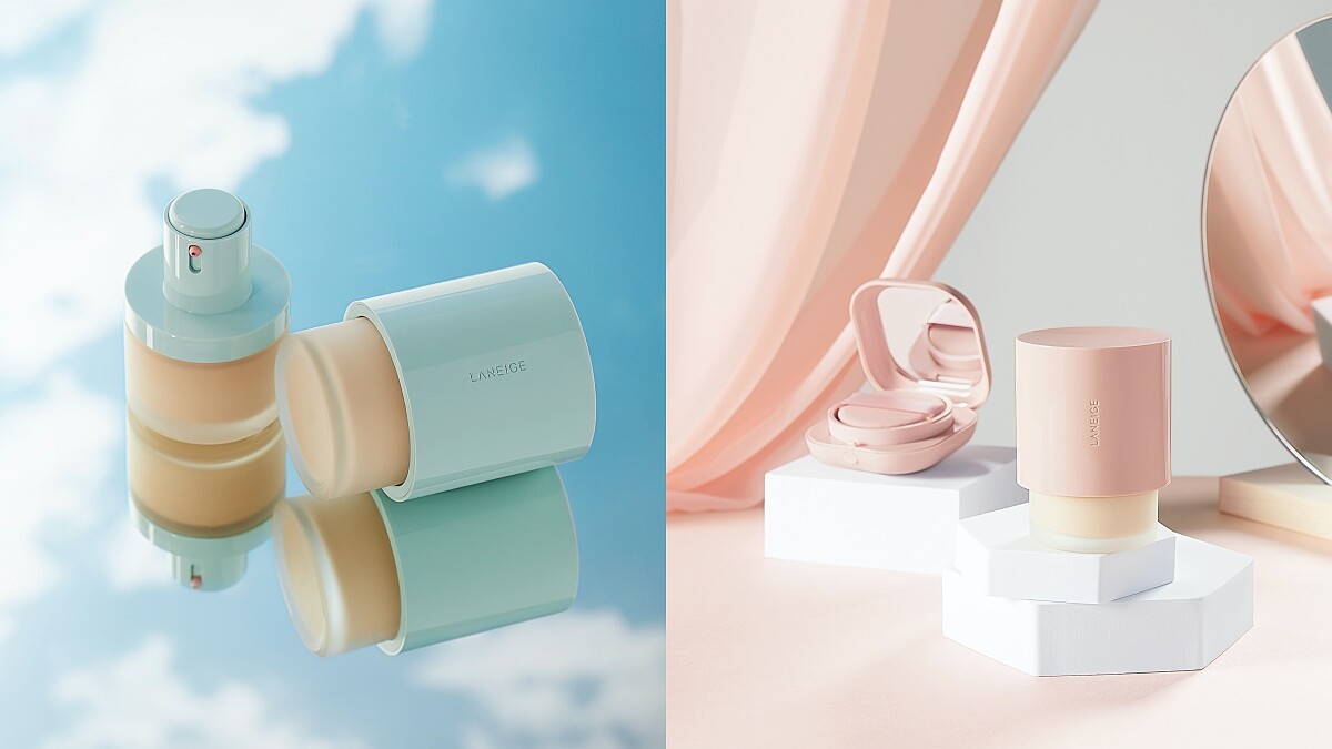 蘭芝NEO粉底液新登場！熱銷小薄荷氣墊姐妹作，輕盈服貼打造韓系濾鏡肌