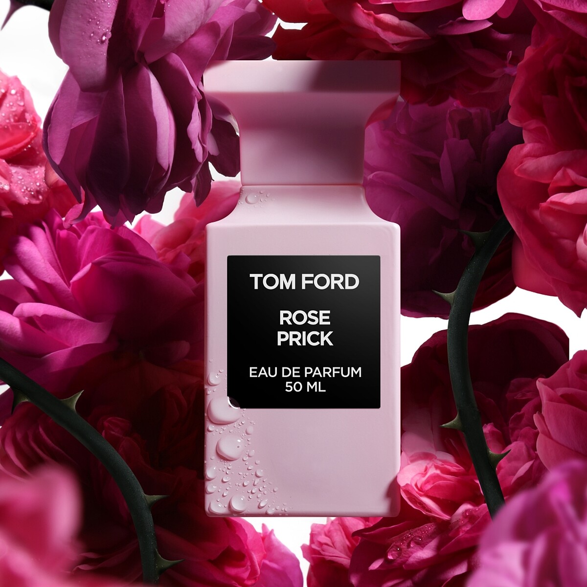 TOM FORD私人調香系列ROSE PRICK禁忌玫瑰形象圖。