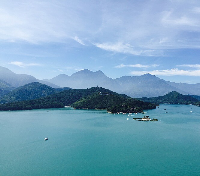 攝於日月潭／celine