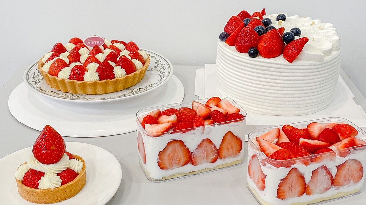 波絲甜推4款冬季限定草莓甜點！必吃戚風蛋糕、草莓巴士