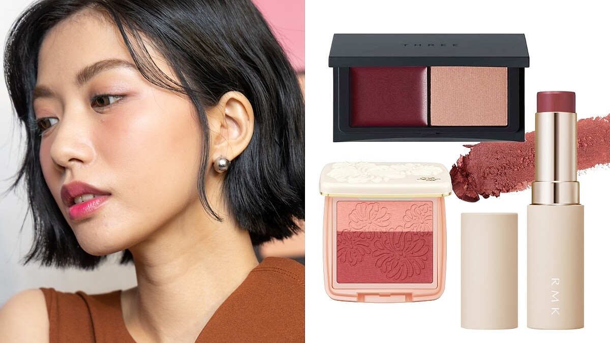 2022日系春妝「口罩腮紅」這樣畫！PAUL &amp;amp; JOE、THREE、RMK頰彩大爆發