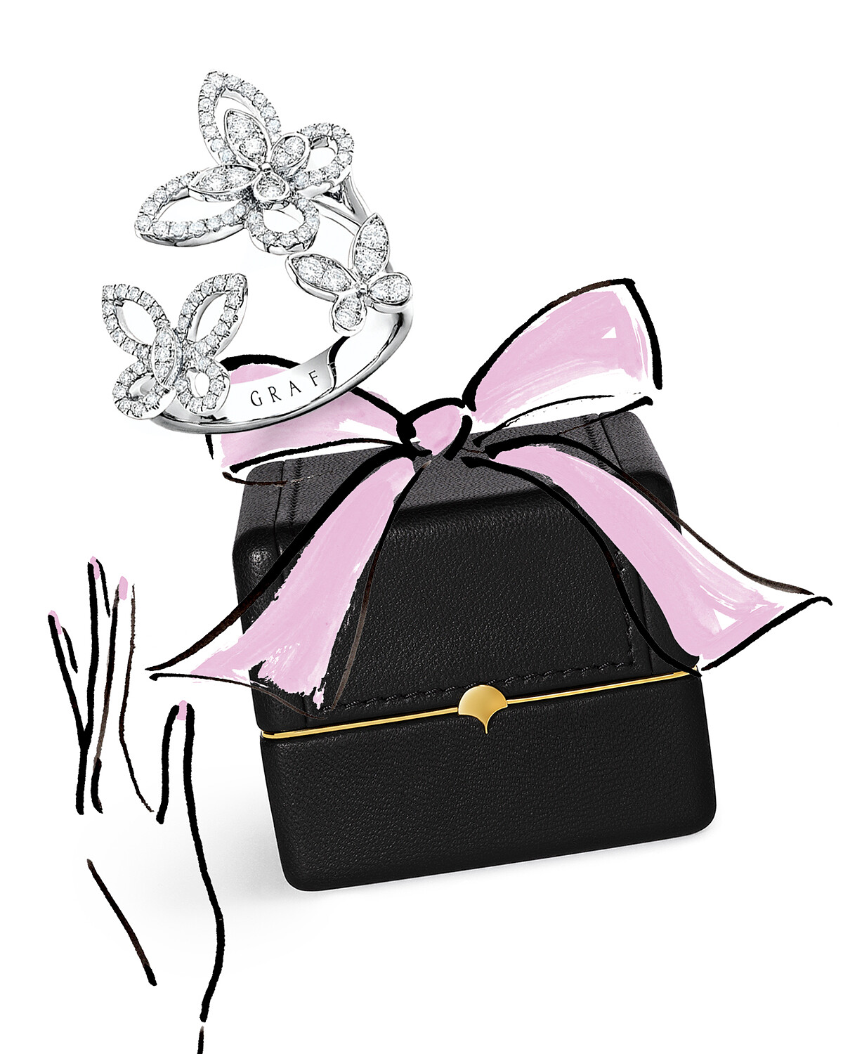 GRAFF格拉夫 鑽石戒指