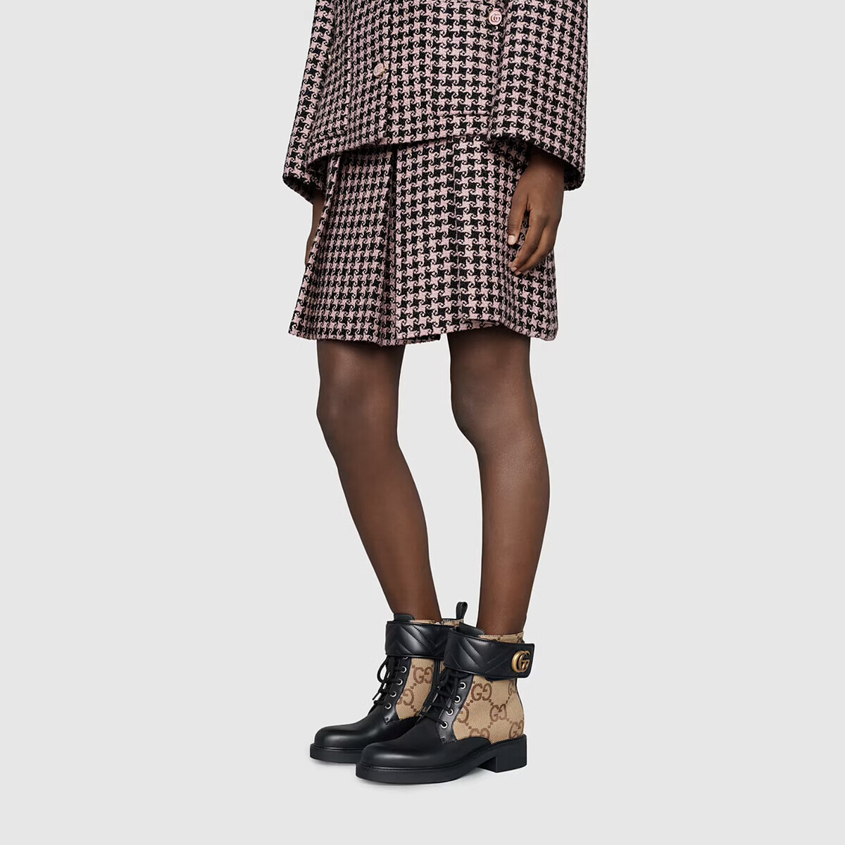 Gucci雙G踝靴，NT41,100