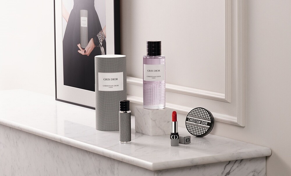 DIOR迪奧彩妝2022經典NEW LOOK限量版情境照。