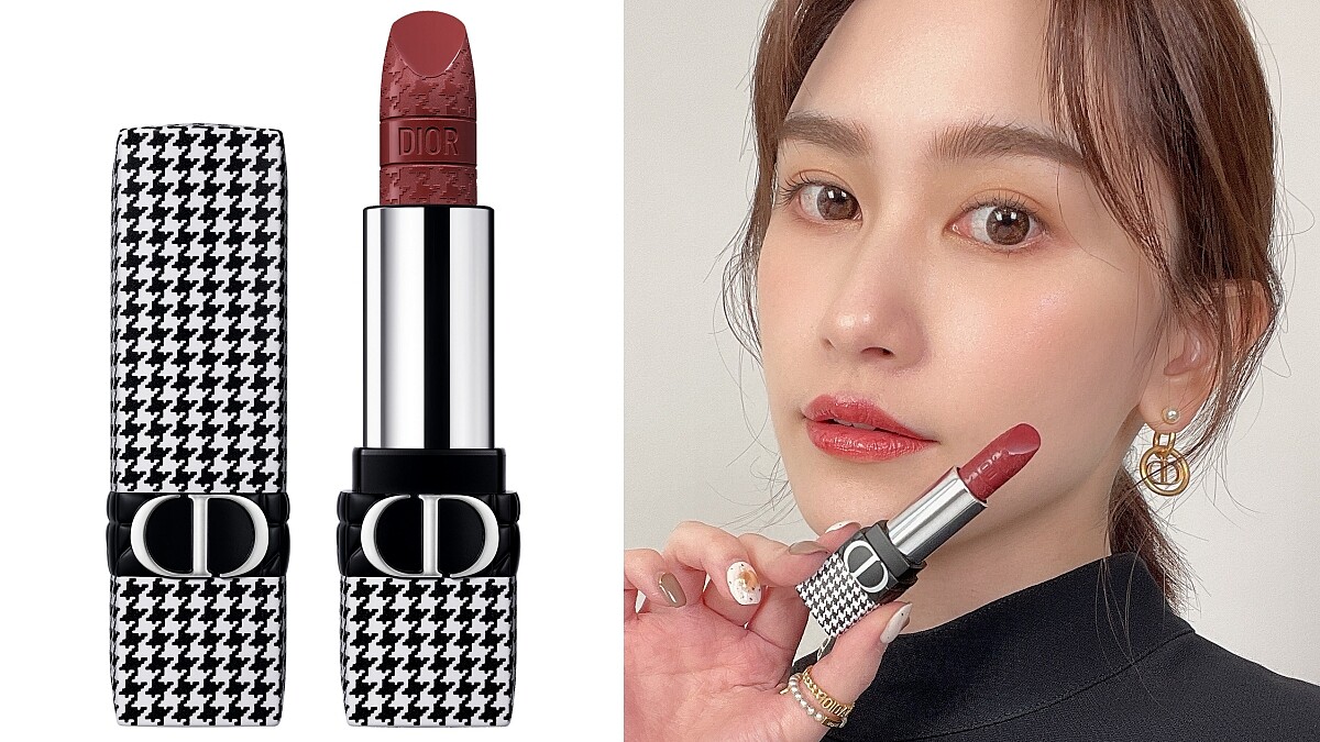 DIOR迪奧藍星唇膏經典NEW LOOK(#728玫瑰可可)3.5g，NT1,600