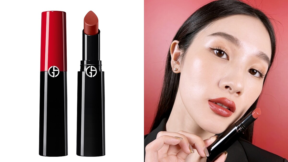 Giorgio Armani奢華絲緞訂製唇膏(#201)，NT1,400