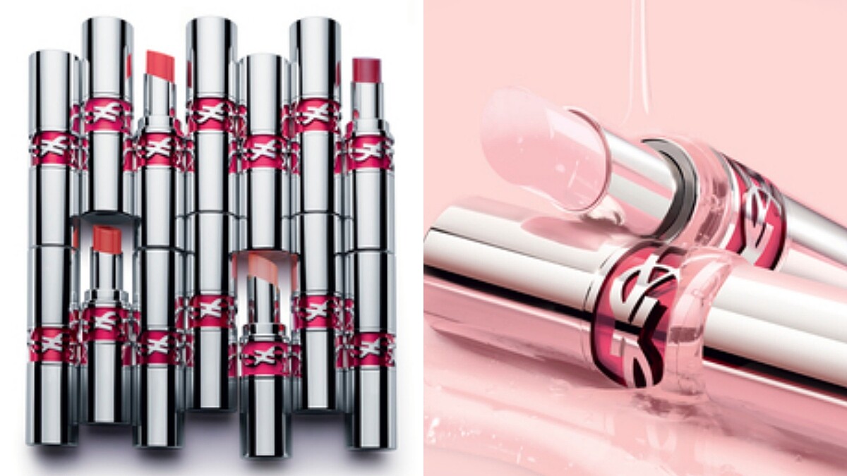 YSL情挑誘吻晶亮蜜唇膏獨特觸膚即融的蜜糖質地將雙唇包裹於糖釉光澤中，顯色且潤度超越傳統護唇膏。