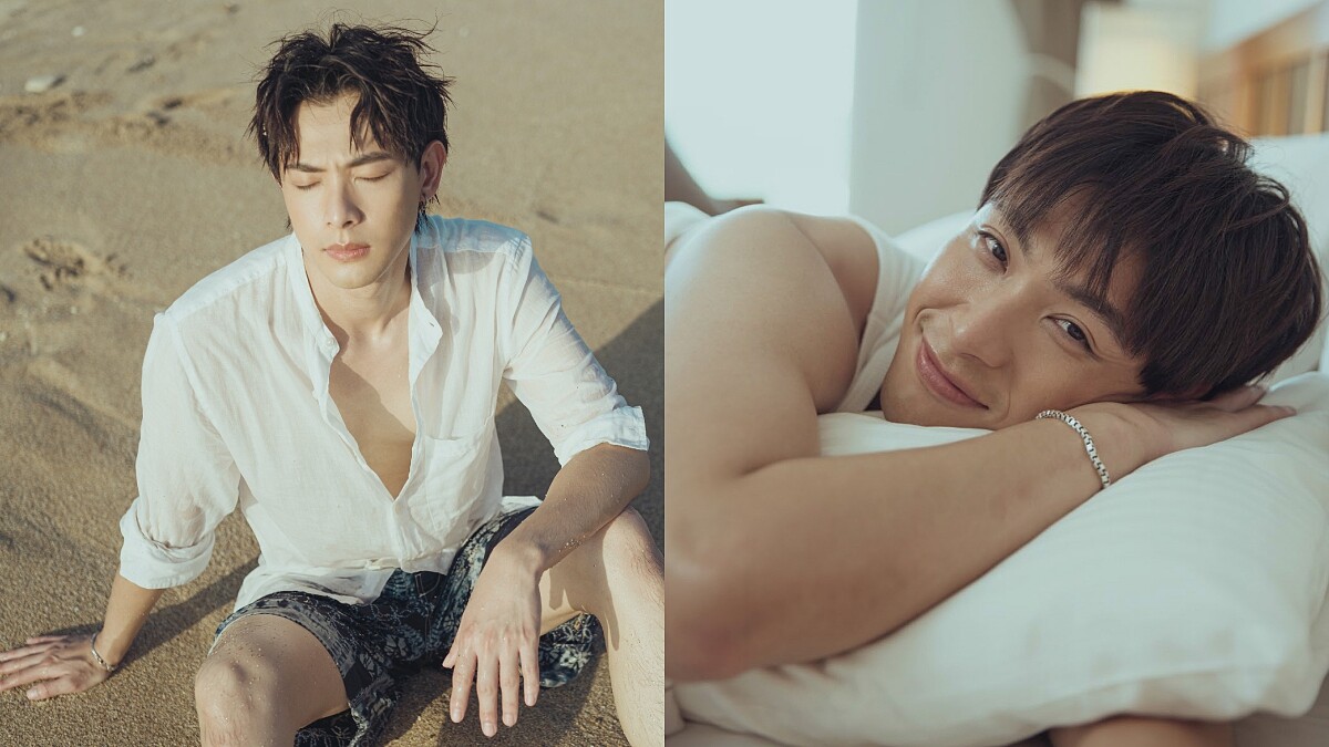 連晨翔突破個人尺度裸上身，推出狂野男人寫真書，送給自己30歲生日禮