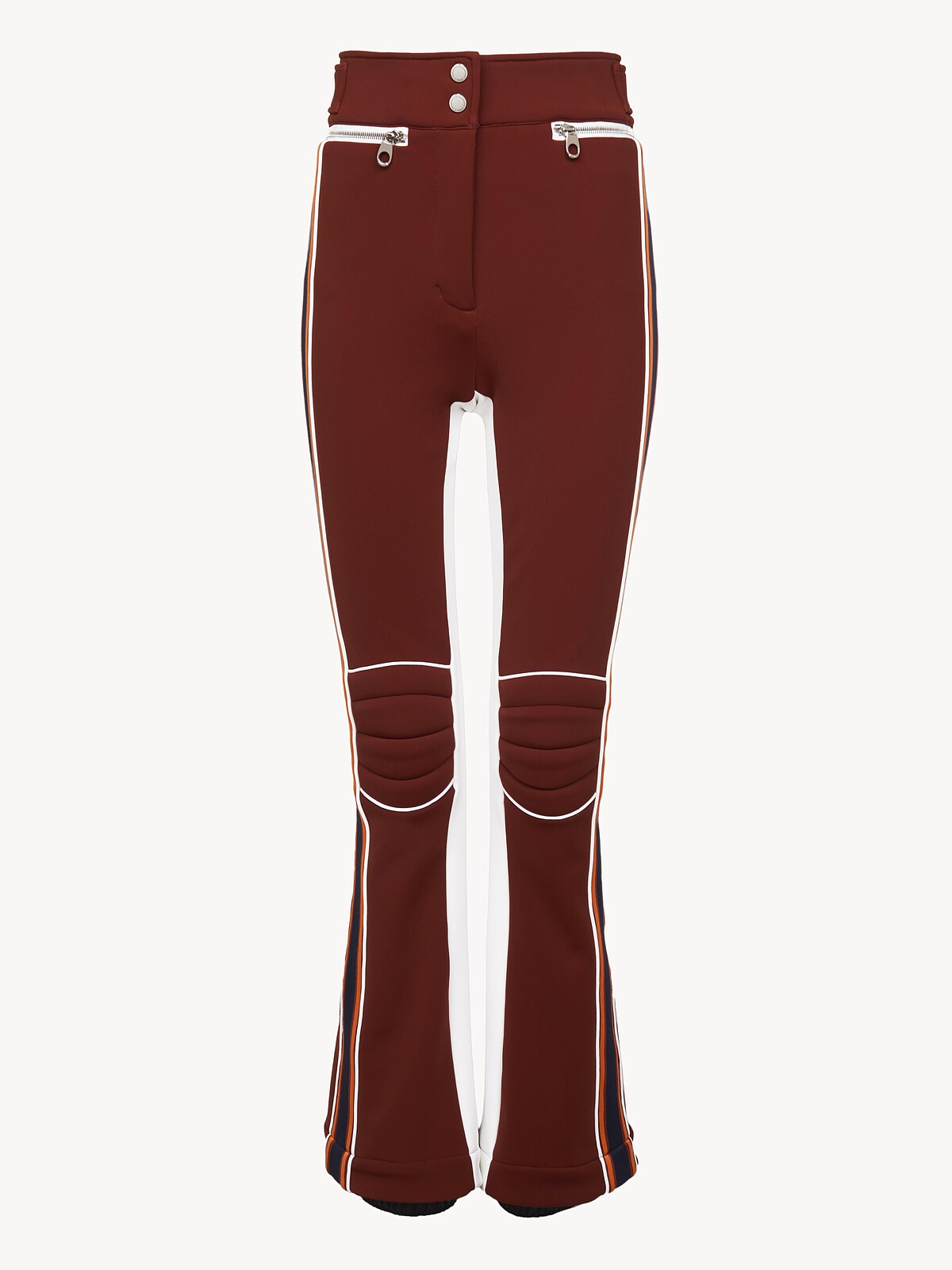 Chlo&eacute; Fusalp 新款酒紅色合身高腰滑雪褲，NT37,100。