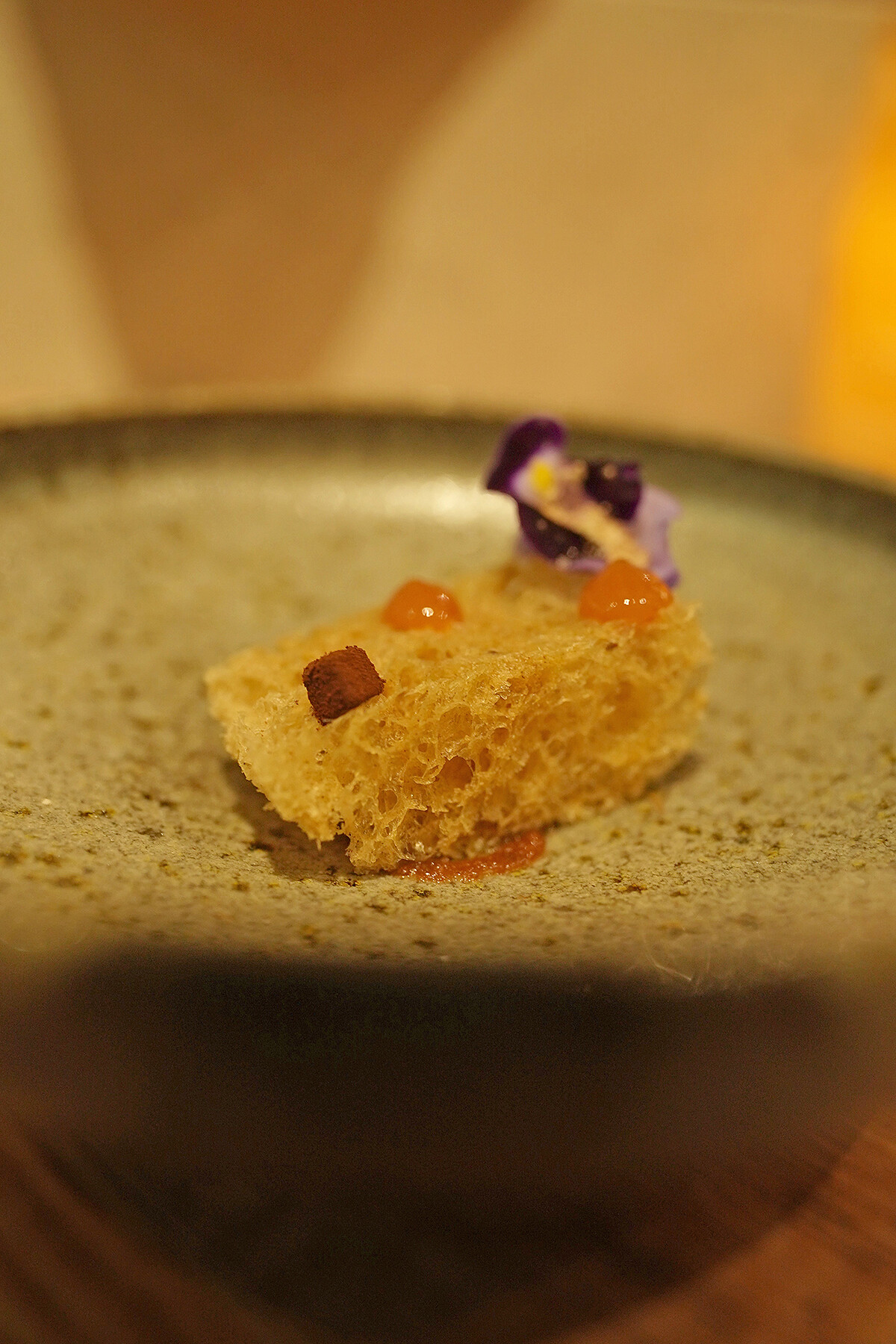 蛋糕體輕盈可口。