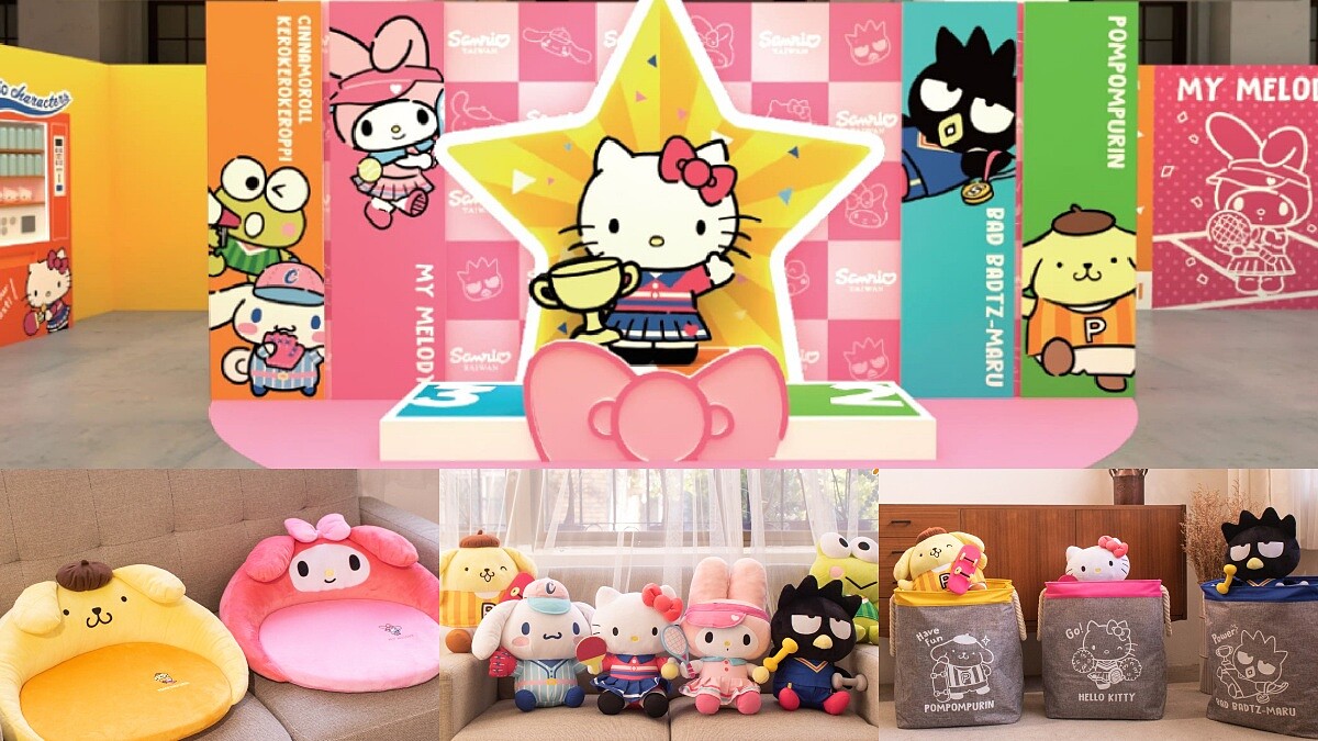 三麗鷗家族之卡路里大作戰快閃店免費入場&亮點介紹!跟著Kitty燃燒卡路里