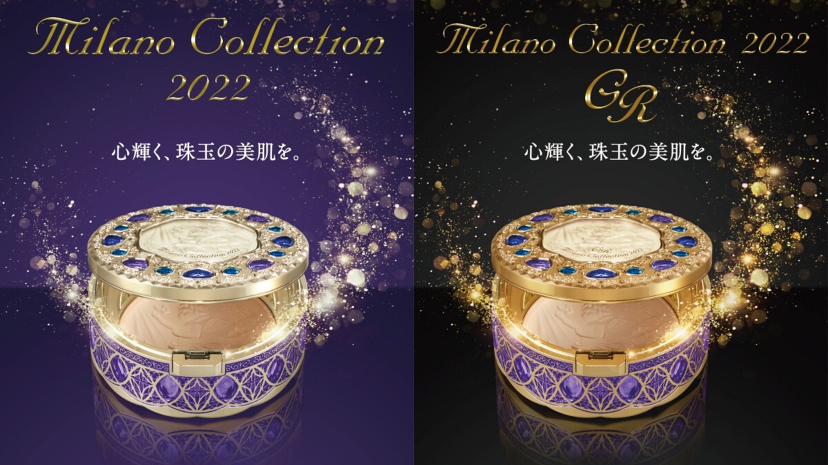 Kanebo佳麗寶米蘭絕色蜜粉餅2022年視覺圖。