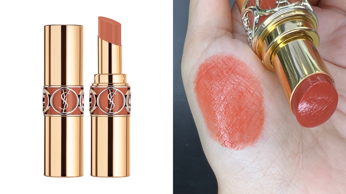 YSL情挑誘光水唇膏(#151太妃牛奶)，NT1,360