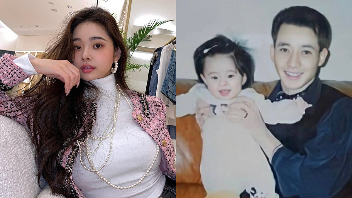 《單身即地獄》「跩甜女王」宋智雅雖認整形，「智雅爸」年輕照片流出，證明原本顏值就有過人基因？！