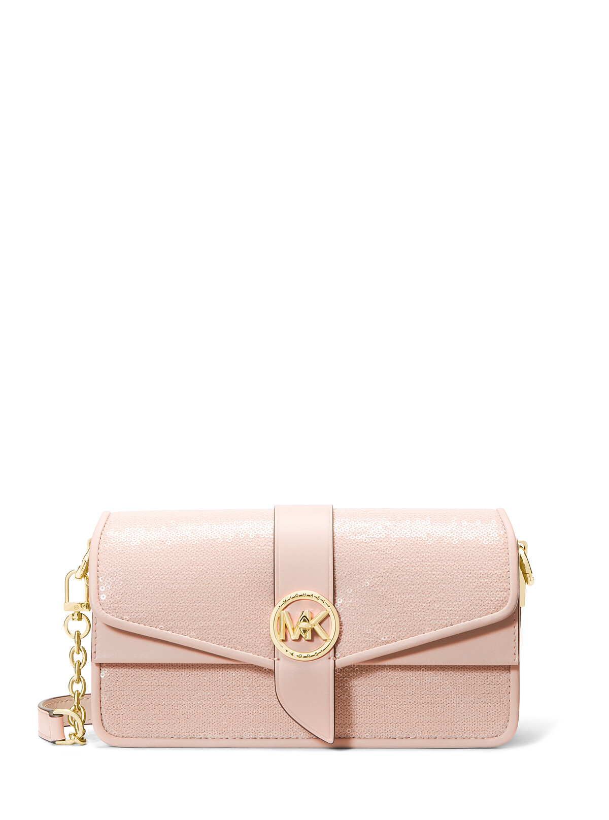 Michael Kors Greenwich亮片鏈帶包，售價NT$19,000