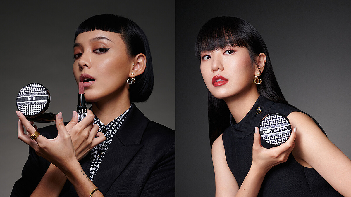 制霸美妝論壇No.1的「千鳥格氣墊+藍星唇膏」時髦到炸~特搜天后化妝包竟然搶先擁有它！孫盛希&amp;amp;Kiwi李函公開超前囤貨的原因