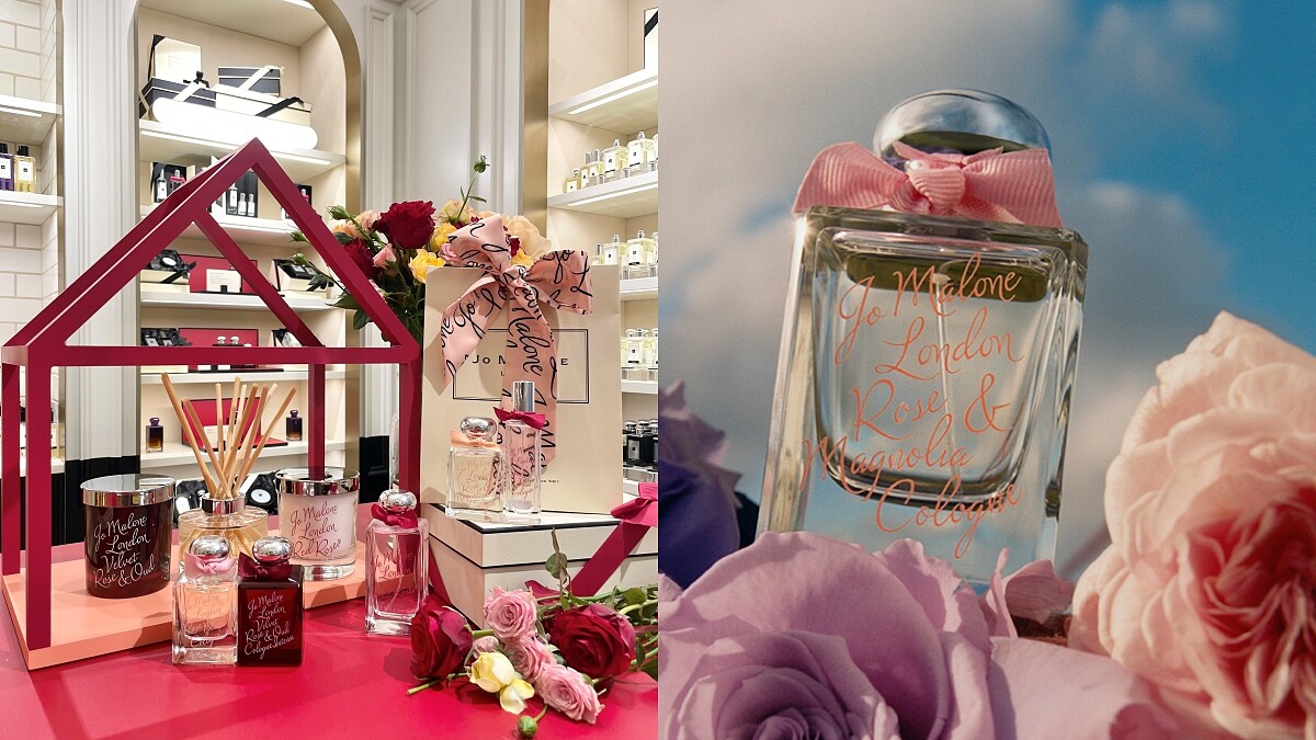 Jo Malone London 2022情人節系列搶先看！玫瑰花語浪漫手寫瓶身，限定香氣回歸